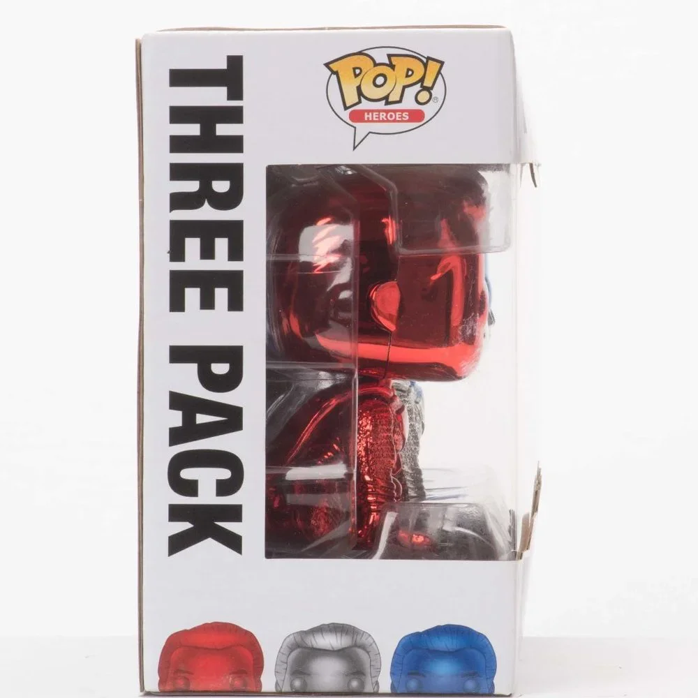 NIB Funko Pop Superman- Exclusive Three Pack - Picture 2 of 6